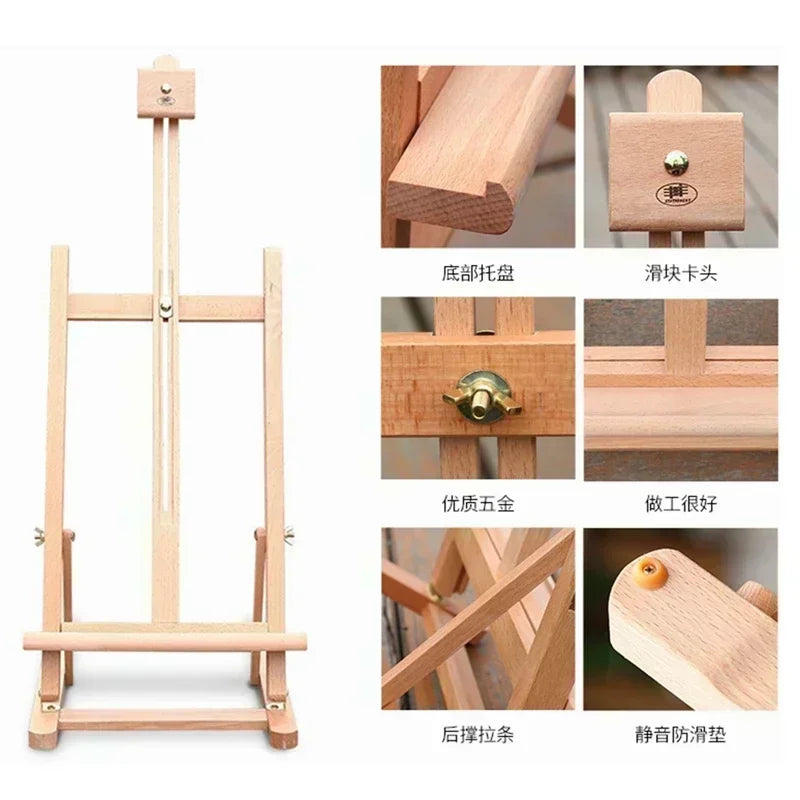Solid Wood Tabletop Easel