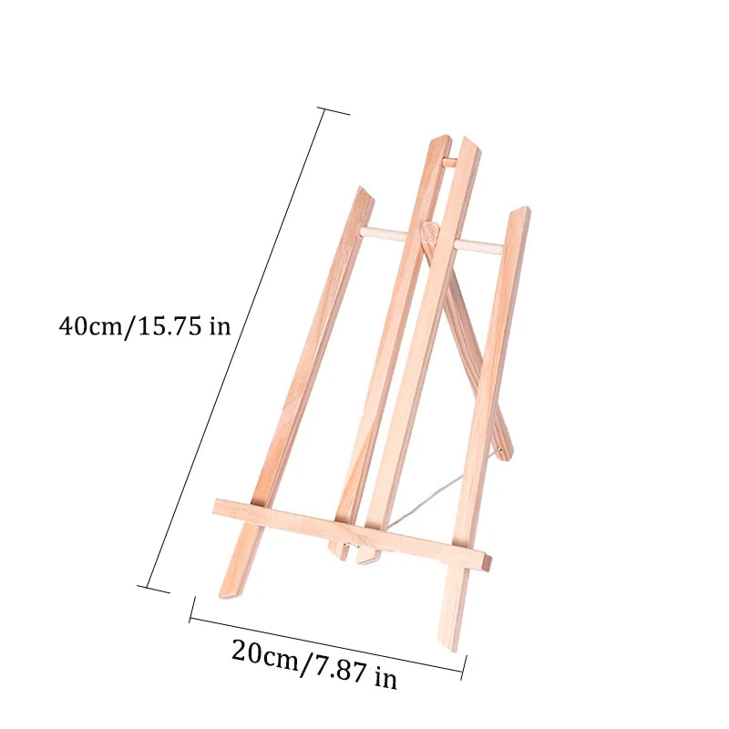 Mini Wooden Painting Easel