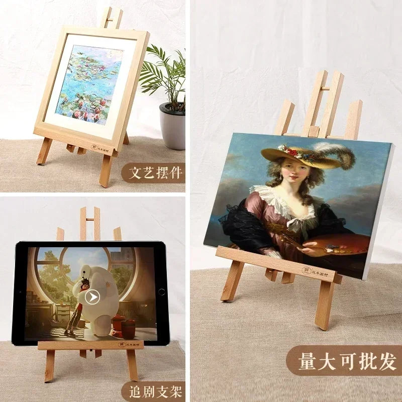 Solid Wood Tabletop Easel