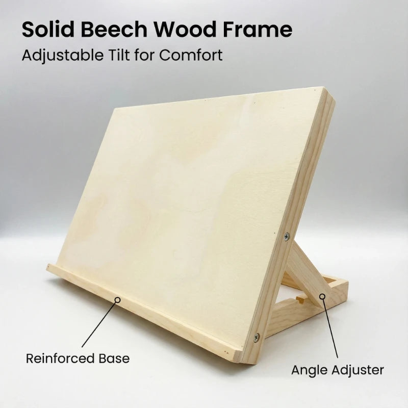Portable Desktop Wooden Easel