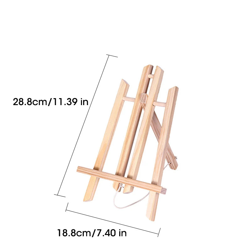 Mini Wooden Painting Easel